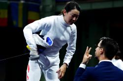 开云下载-中国击剑队三连胜晋级半决赛