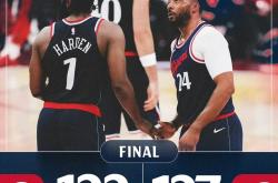 开云下载-快船大胜篮网，终结三连败！