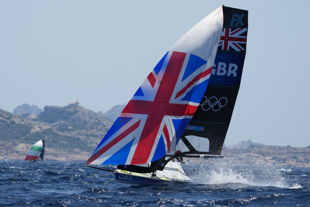 瑞典运动员在帆船比赛中实现突破 瑞典运动员在帆船比赛中实现突破