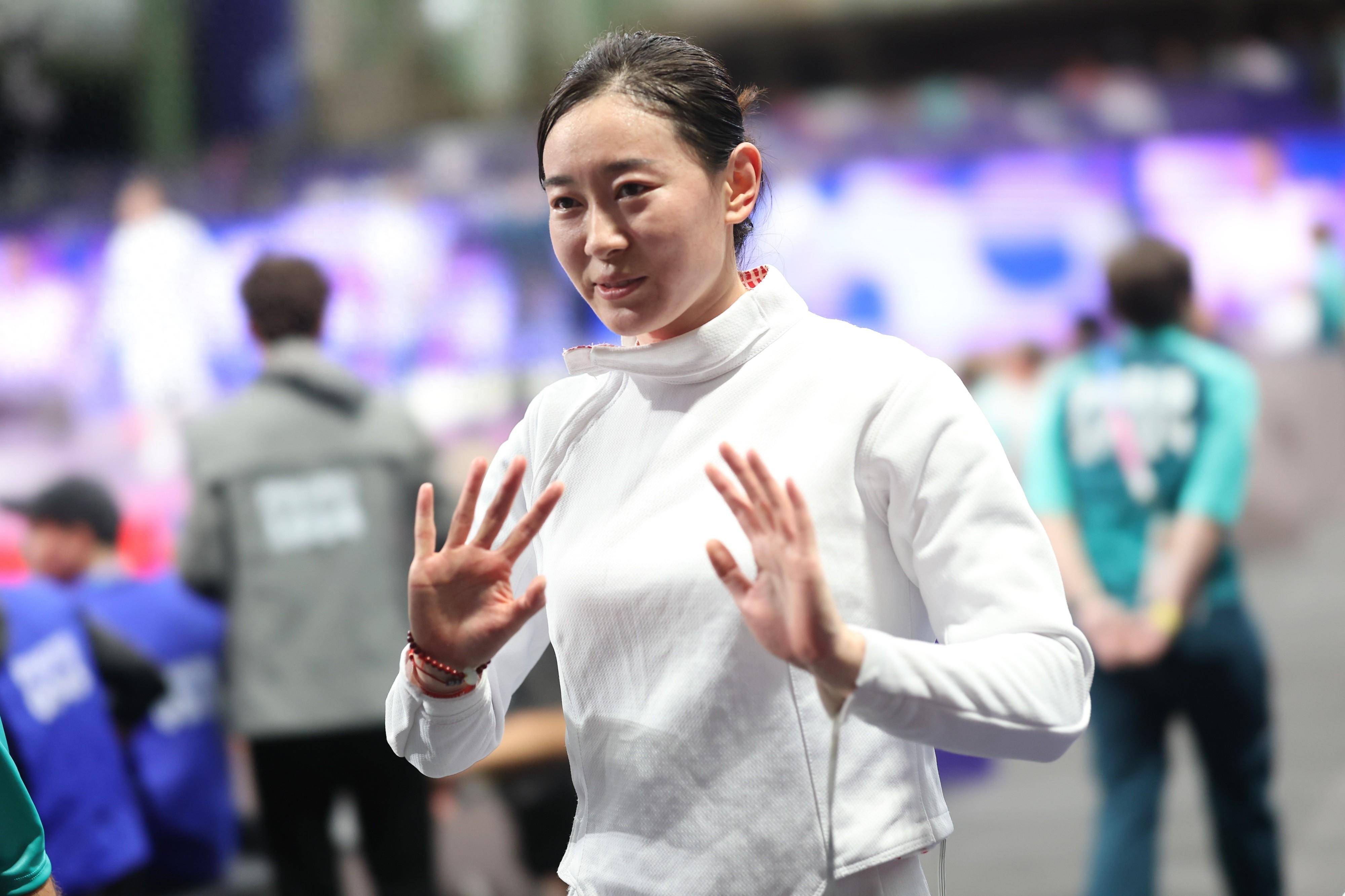 中国击剑队三连胜晋级半决赛