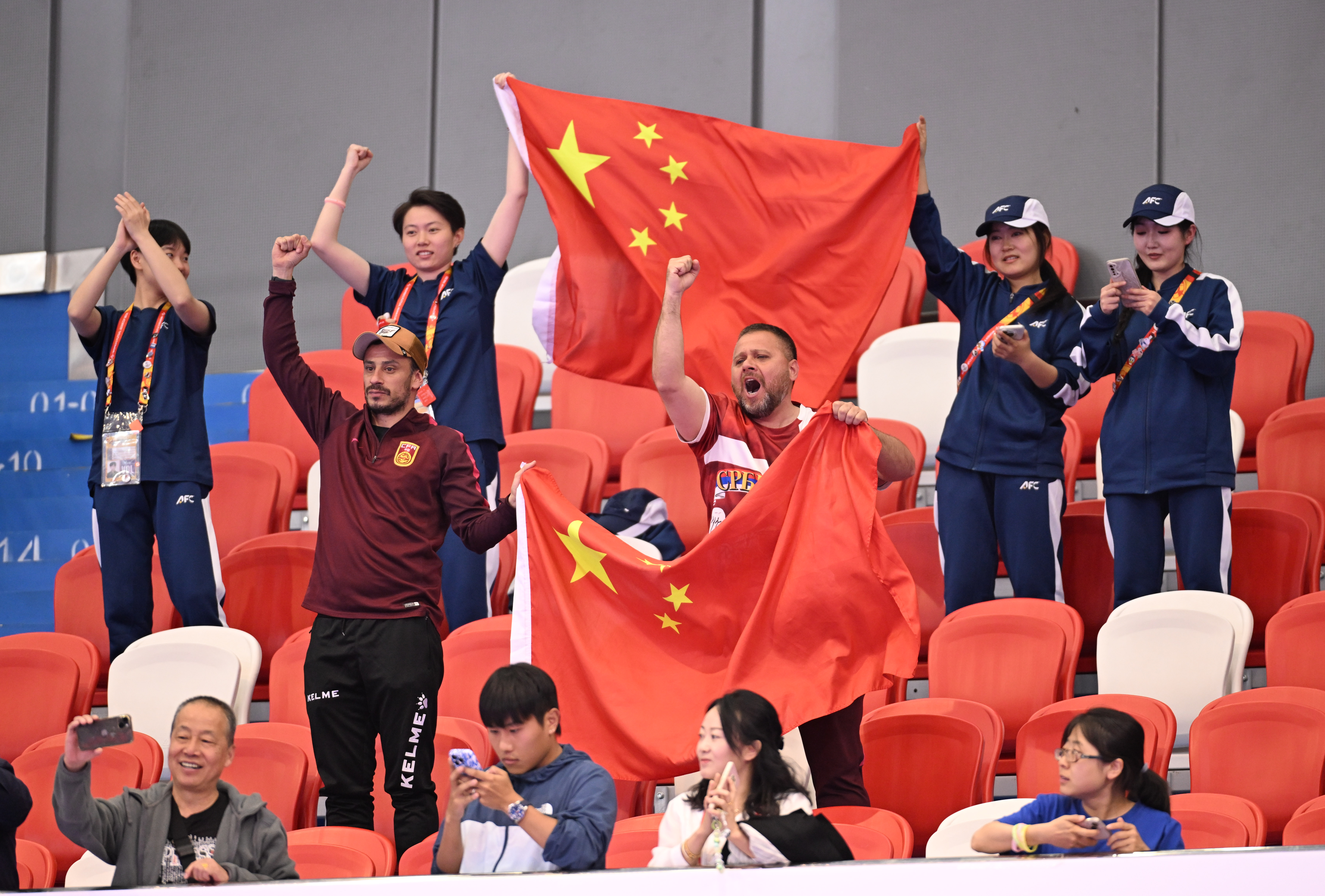 亚洲杯女子足球赛事火热进行